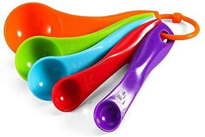 mapperz Plastic Measuring Spoon Set(Pack of 5)