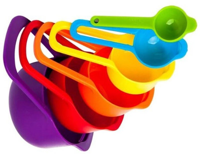 Scart Plastic Measuring Spoon Set(Pack of 6)
