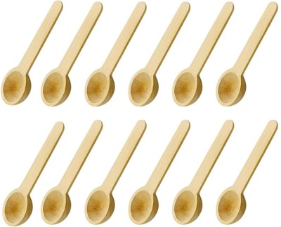 shruthi Wooden Olive Spoon Set(Pack of 10)