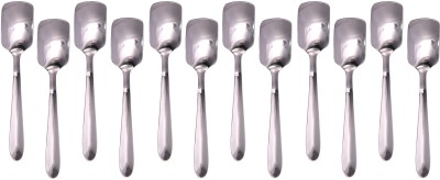 Dev Industries DEV INDUSTRIES Stainless Steel Ice-cream Spoon Set(Pack of 12)