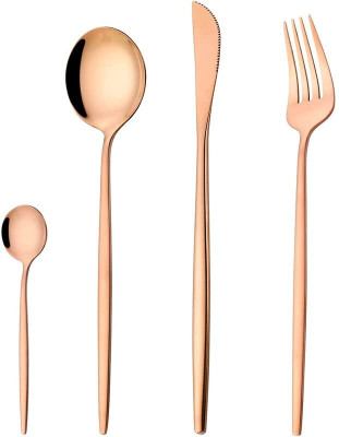 MT BROTHERS Tableware Cutlery Set for Kitchens Stainless Steel Table Spoon Set(Pack of 4)