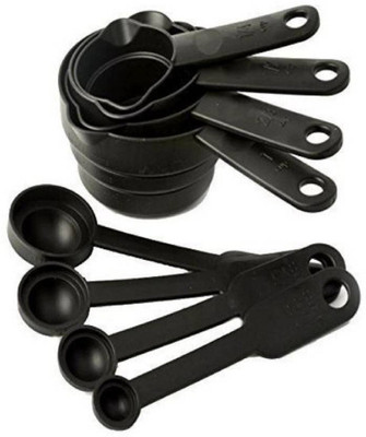 FIVANIO Baking Measurement Measuring Cups And Spoons Set 8 Pcs Disposable Plastic Plastic Measuring Spoon(Pack of 1)