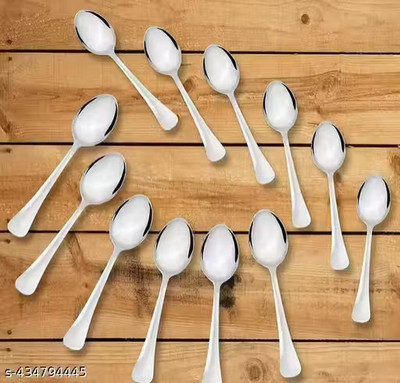 ARSCART Everyday Use Stainless Steel Tea Spoon Set(Pack of 12)