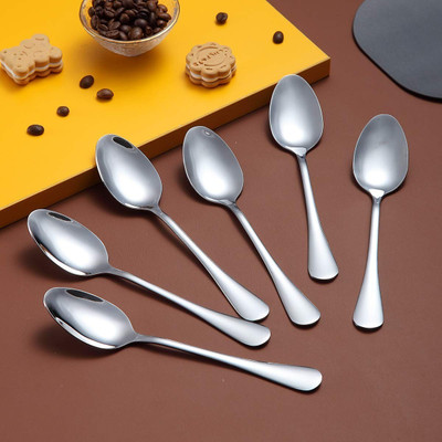 Haniza 6 tea spoon Stainless Steel Tea Spoon Set(Pack of 6)