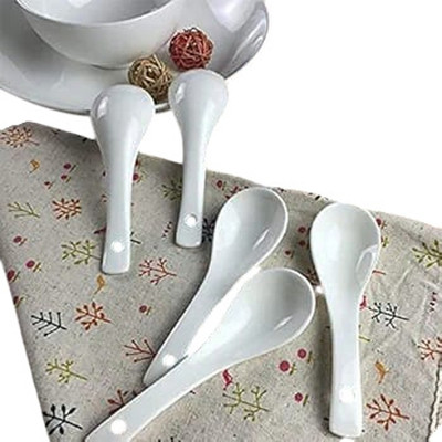STARNEW Plastic Table Spoon Set(Pack of 6)