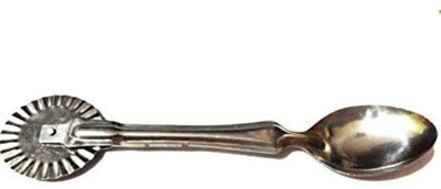 HETIZEM SPOON WITH CUTTER Stainless Steel Table Spoon(Pack of 1)