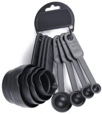 Aosys Measuring Cup & Spoon for Spices and Cooking and Baking Cake Plastic Coffee Spoon Set(Pack of 8)