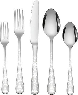 openZest Premium Stainless Steel Mirror Polished Flatware Set of 1(5Pcs) Stainless Steel Table Spoon Set(Pack of 5)
