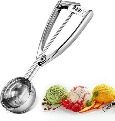 ShopVee Ice Cream Scoop – Easy & Comfortable Grip | Stainless Steel Ice-cream Spoon(Pack of 1)