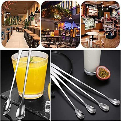 caridge Stainless Steel Coffee Spoon Set(Pack of 6)