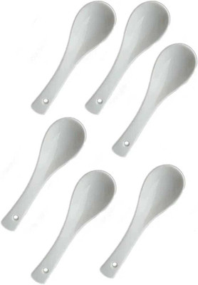 STARNEW Plastic Table Spoon Set(Pack of 6)