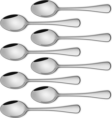 Haniza SONU 8 TEA SPOON Stainless Steel Tea Spoon Set(Pack of 8)