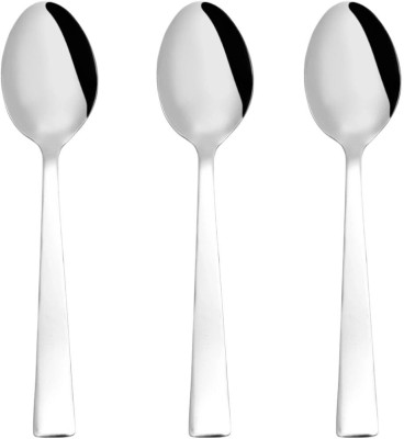 Cutlux 3 Pieces Coffee Spoon Set for Tea, Sugar, Condiments & Spices, 11.5cm Stainless Steel Coffee Spoon, Tea Spoon, Sugar Spoon Set(Pack of 3)