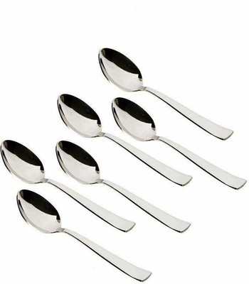 Eversteel Stainless Steel Tea Spoon & Dinner Spoon Combo -Pack of 6 Stainless Steel Table Spoon Set(Pack of 6)