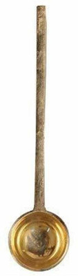 KARMBHUMI Brass Serving Spoon(Pack of 1)