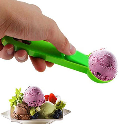 DIGSMORDEN Ice Cream Scoop, Ice Cream Serving Scooper and Spoon Plastic Ice-cream Spoon(Pack of 1)