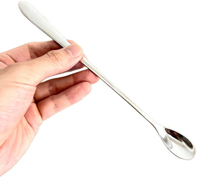 ANVIKA Long Handle Spoon, Coffee Stirrers, Ice Tea Spoon, Stainless Steel Coffee Spoon, Tea Spoon Set(Pack of 6)