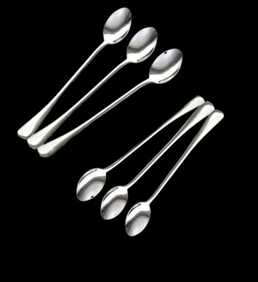 CRING Stainless Steel Ice-cream Spoon Set(Pack of 6)