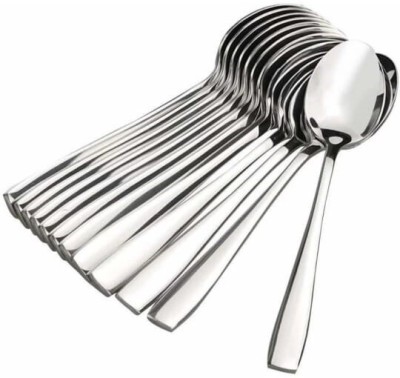 Forkins Stainless Steel Table Spoon, Sugar Spoon, Ice-cream Spoon, Dessert Spoon(Pack of 1)