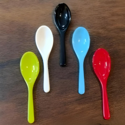 AL ATASH 10pc Melamine Masala Spoon Set, Measuring Spoons for Spices & Masala (set of 10) Melamine Measuring Spoon Set(Pack of 10)