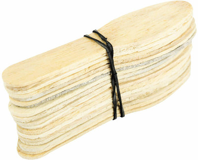 KRUM Disposable Wooden Table Spoon Set(Pack of 200)