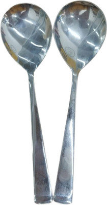 Urban Magic Steel Serving Spoon Set(Pack of 2)