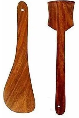 Roxy Trading Disposable Wooden Serving Spoon Set(Pack of 2)