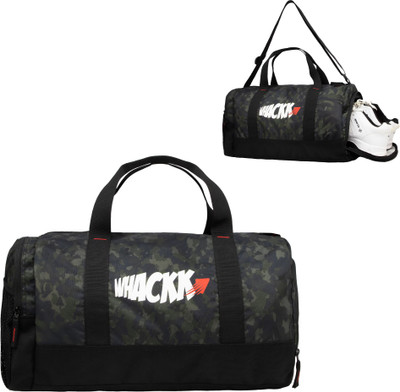 WHACKK Cardio Wild Moss Gym Bag Fitness Workout Training Sports Travel Duffle Bag(Green, Kit Bag)