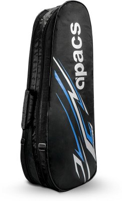 apacs Badminton Kitbag (2 compartments) Soft padded shoulder strap | Durable Polyester(Kit Bag)