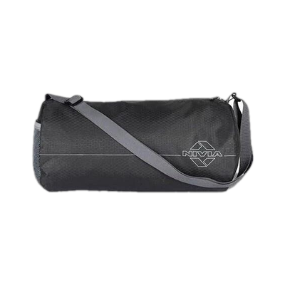 NIVIA Basic Polyester, Side Mesh Pocket, Suitable For Sports & Travel, 11L(Black, Kit Bag)