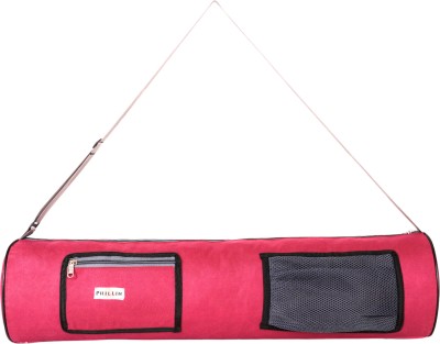 PHILLIN Yoga Mat Cover Bag for Yoga Mats 6mm to 8mm I Zipper Yoga Mat Carry Bag(Sling Bag)