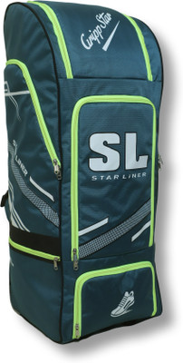 SL STAR LINER Grip Star Cricket Kit Backpack Heavy Duty Material with Wheels(Blue, Wheeler)
