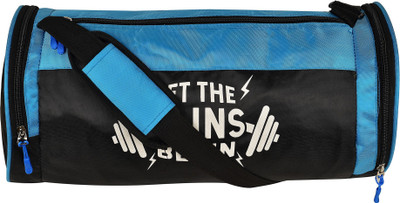 Rocketsale Vollye Let The Gain Begin Gym Bag(Blue, Kit Bag)