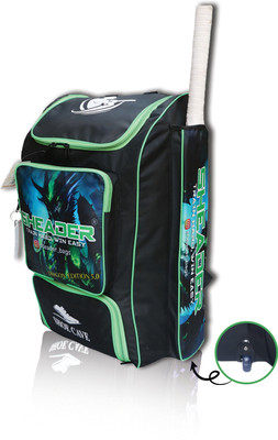 SHEADER CRICKET KIT BAG DRAGON EDITION 5.0 PITTHO STYLE WITH WHEEL(Green, Wheeler)