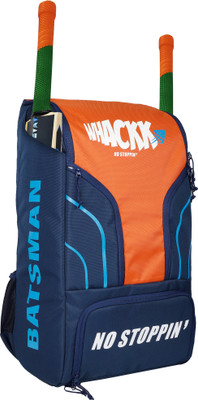 WHACKK Batsman Junior & Youth Cricket Kit Bag/Fits 14.7 inch-Leg Pad(Blue, Backpack)