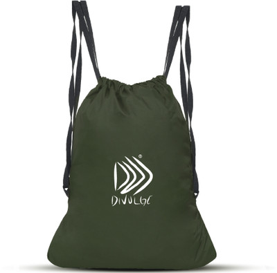 divulge Drawstring bags 18.1 L Backpack(Green)