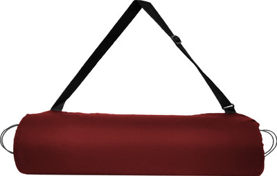 PANCHTATAVA Toffy Red Dori Lock Exercise Mat Carry Bag Cover ONLY with Broad Shoulder Strap…(Red, Sling Bag)