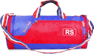 Risen style Duffle/Gym Bag/Shoulder Bag for Men & Women(Blue, Kit Bag)