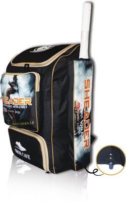 SHEADER CRICKET KIT BAG DRAGON EDITION 5.0 PITTHO STYLE WITH WHEEL(Gold, Wheeler)