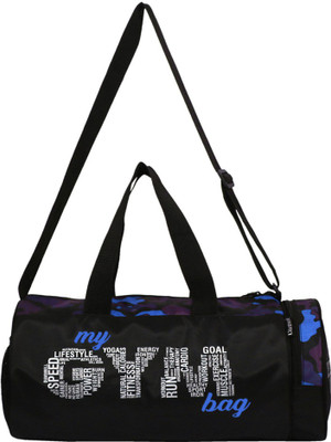 L'AVENIR FITNESS Best Quality (Camouflage Pattern) MY GYM BAG with Side Pocket(Kit Bag)