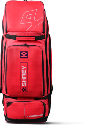 Shrey Legacy Duffle Wheelie 120(Red, Kit Bag)