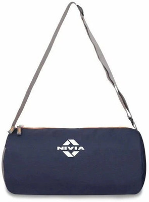 NIVIA Basic Duffle Gym Bag(Blue, Kit Bag)