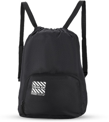 divulge Meteor Drawstring Bag Meteor Daypack, Drawstring bag, Sport Bag 19 L Backpack(Black)