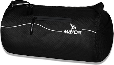 MAYOR Prime Gym Bag with Side Pocket(Black, Kit Bag)