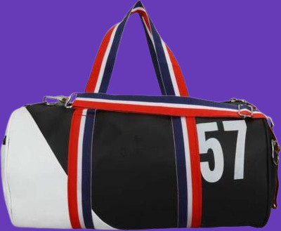 HouseOfCommon NEW Version Leatherite 57 Fitness Gym Bag/Duffel Bag_130(Kit Bag)
