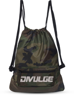 divulge Thunder Drawstring Bag Yoga Bag sport bags and gym bags With Zip Pocket Laptop Bag(Green)