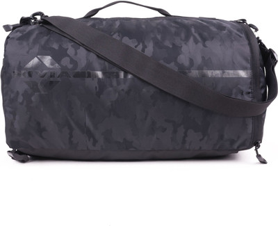 NIVIA Solo Gym Duffle Bag(Black, Kit Bag)