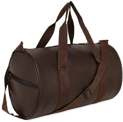 TRUE INDIAN Gym Duffel Bag, Brown Gym Bag ,Fitness Accessory Sports Gym Bag(Black, Kit Bag)