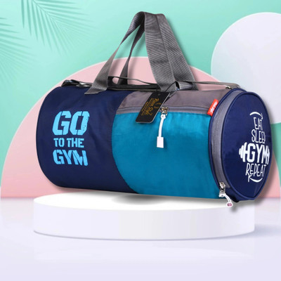 Risen style Duffle/Gym Bag/Shoulder Bag for Men & Women(Blue, Kit Bag)