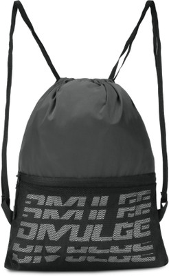 divulge Accend Daypack Drawstring Bag yoga bag gym bag 18.1 L Backpack(Grey)
